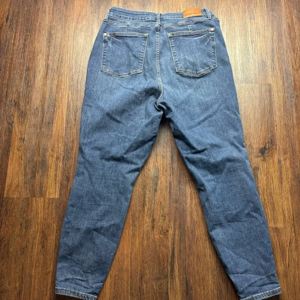 Judy Blue Skinny Fit Jeans JB88692 Dark Wash Women’s Size 16W - Picture 2 of 11